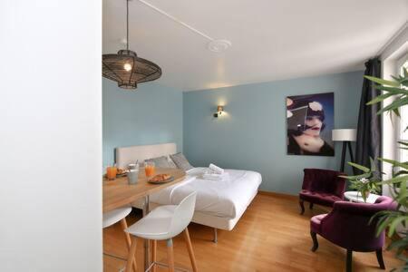 402 -Studio Elegant Et Confortable A Paris 5 - Flat-Guest Exteriör bild